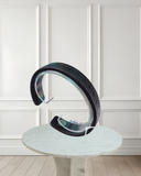 Louis Vuitton Bangle 21 M6202 Embossed Leather Black Signature