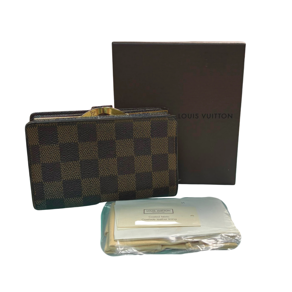 Louis Vuitton N61674 Damier Ebene Portefeuille Viennois Wallet