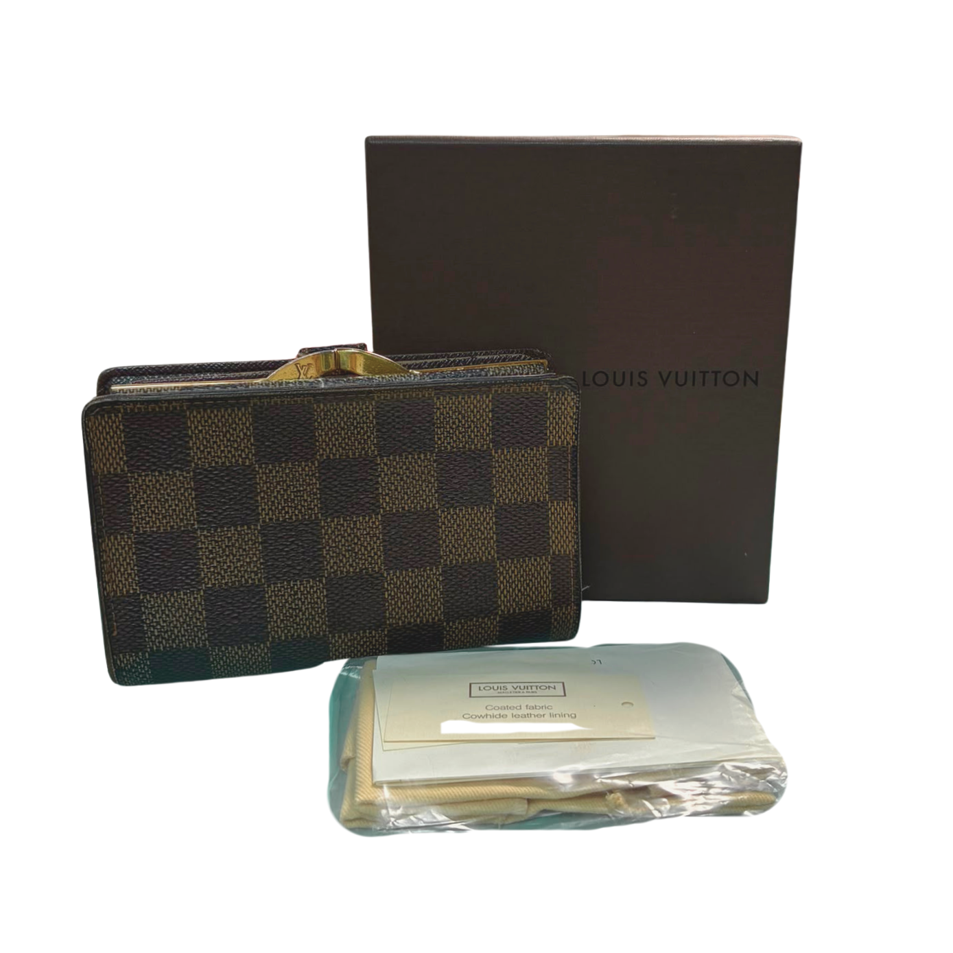 Louis Vuitton N61674 Damier Ebene Portefeuille Viennois Wallet