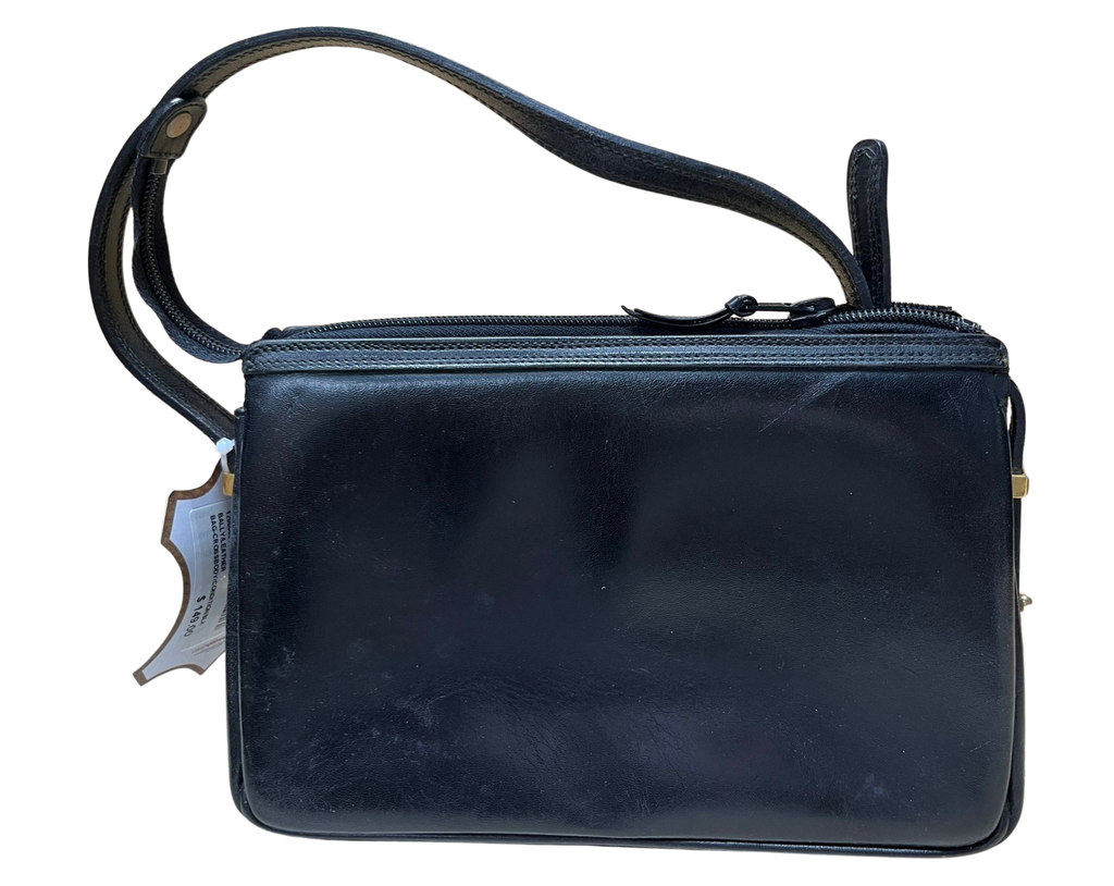 Bally Vintage Leather Crossbody Shoulder Bag