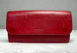 Rabeanco Red Leather Wallet