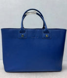 Agnes B Voyage 2Way Shoulder Tote Medium Blue
