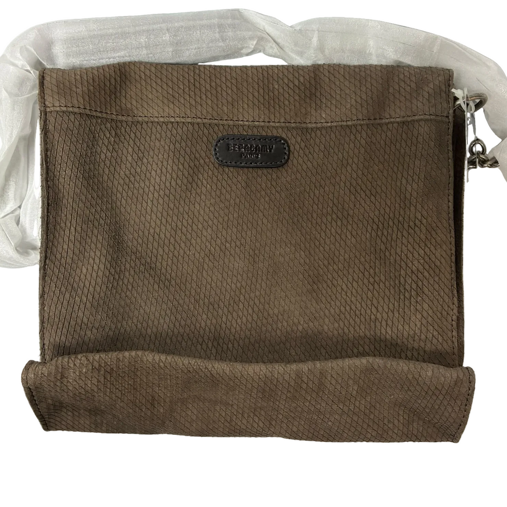 Beracamy Fold Over Hobo Leather Sling Bag
