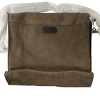 Beracamy Fold Over Hobo Leather Sling Bag