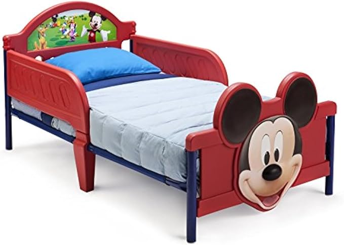 Delta Children 3D-Footboard Toddler Bed, Disney Mickey Mouse Main image