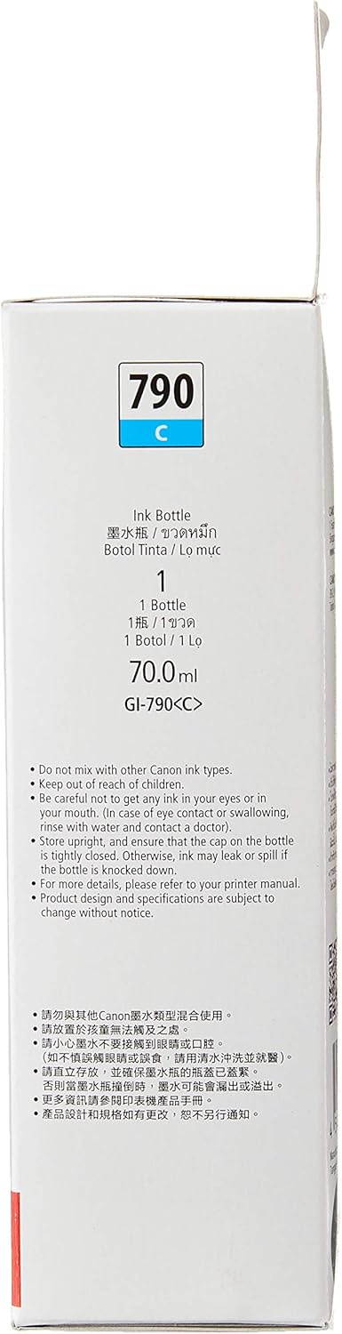 Canon 790 C Cyan Standard Yield Ink Cartridge