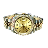 Rolex 68274 Automatic Half Gold Bracelet Midsize Watch