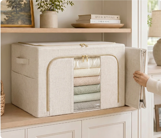 66L Foldable Storage Box - IVI8-522