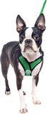 Gooby X Harness Small Dog Choke Free StepIn Harness Hunter Green Medium