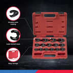 Neiko 03324A Crowfoot Wrench Set METRIC 8 TO 24MM