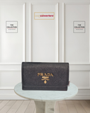 Prada Key Case Saffiano Leather Black