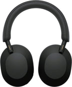 Sony WH1000XM5 Wireless NoiseCancelling Headphones Foldable With Fast Charging Black