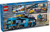 LEGO City 60408 Car Transporter Truck With Sports Cars Playset