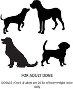 Pet Stool Eating Deterrent Chewable Tablet Savory Flavor 75 Chewables