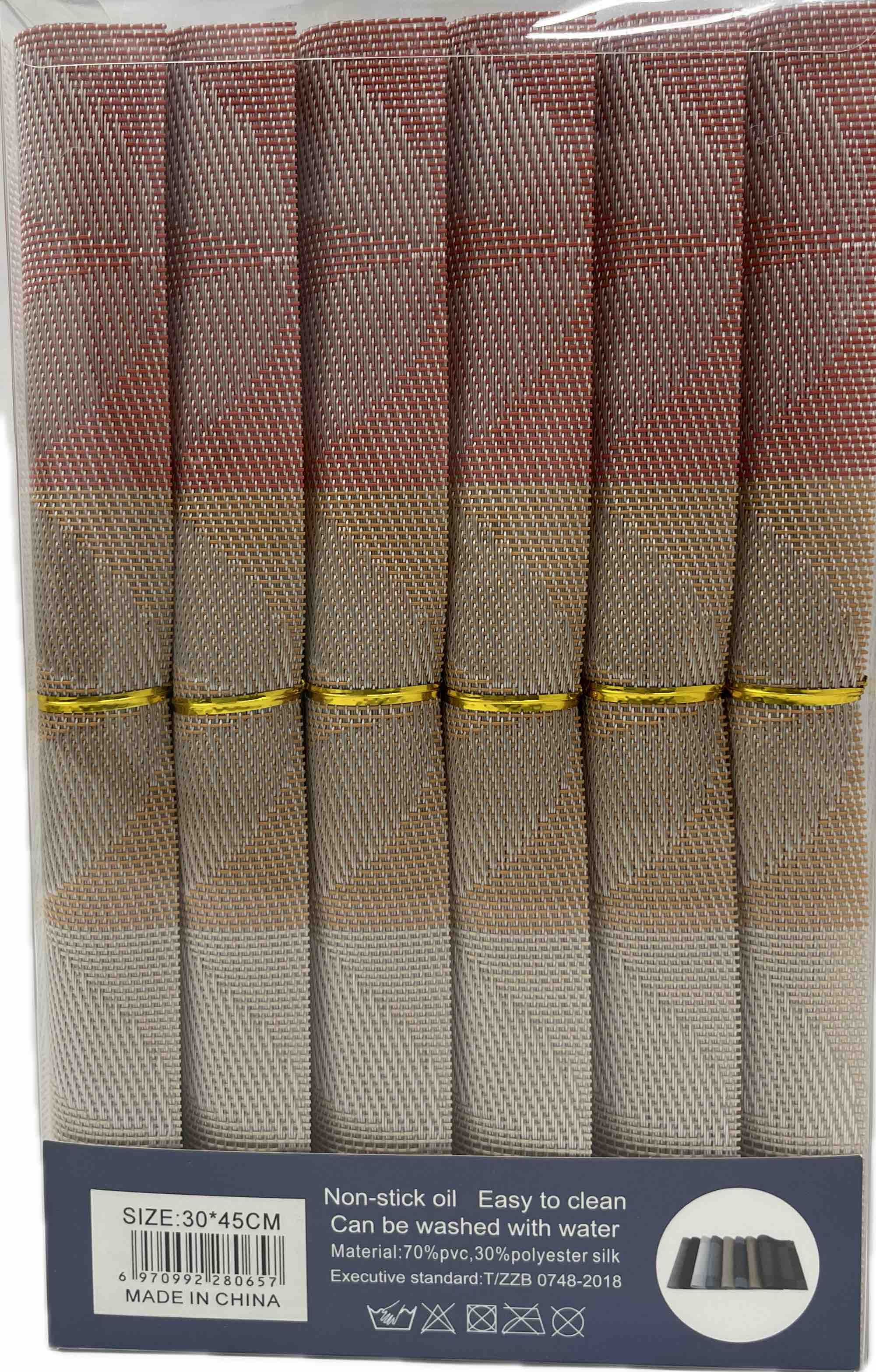 Placemats 6pc Set 30cm X 45cm TQ