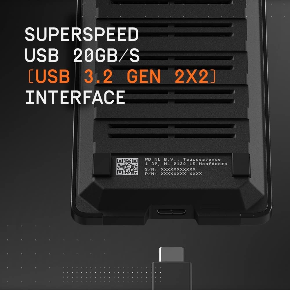 Western Digital WDBA3S0010BBK-WESN SSD 1TB