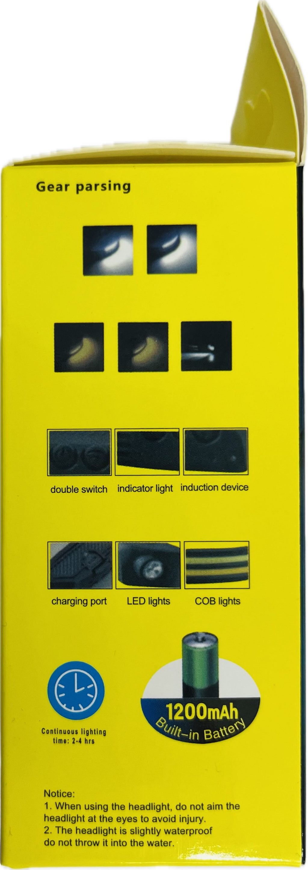 KY6891 MultiFunction Induction Headlamp