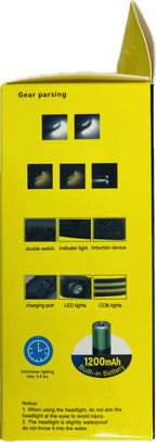 KY6891 MultiFunction Induction Headlamp