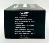 NS6681BT Retro Portable FM Radio Speaker