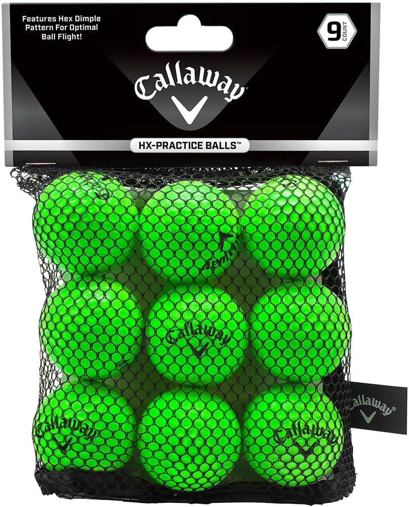 Callaway HX SoftFlite Practice Golf Balls 9pc Pack Secondary image