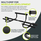 ProsourceFit MultiGrip Pull Up ChinUp Bar