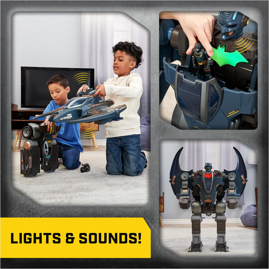 DC Comics Batman Gotham City Guardian Playset 4in1 Transformation
