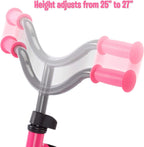 Little Tikes My First BalanceToPedal Bike With Fold In Pedals 2in1 Pink 2to5 Years 12Inch