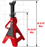 BIG RED Torin Hydraulic Trolley Floor Jack Combo With 2 Jack Stands