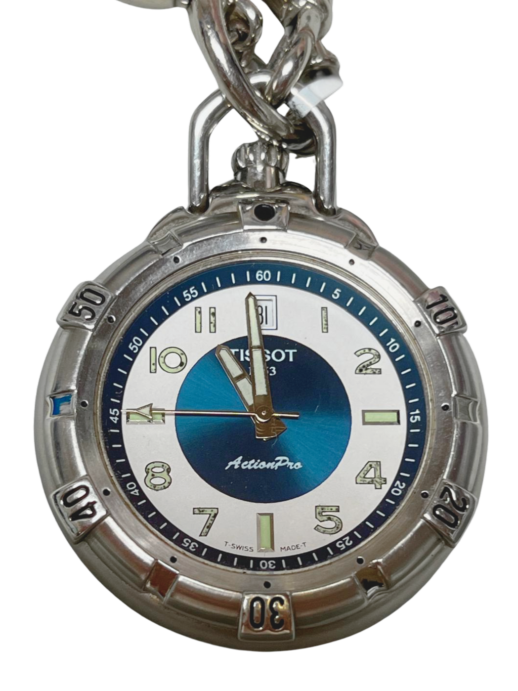 Tissot Action Pro F500 Quartz Pocket Watch