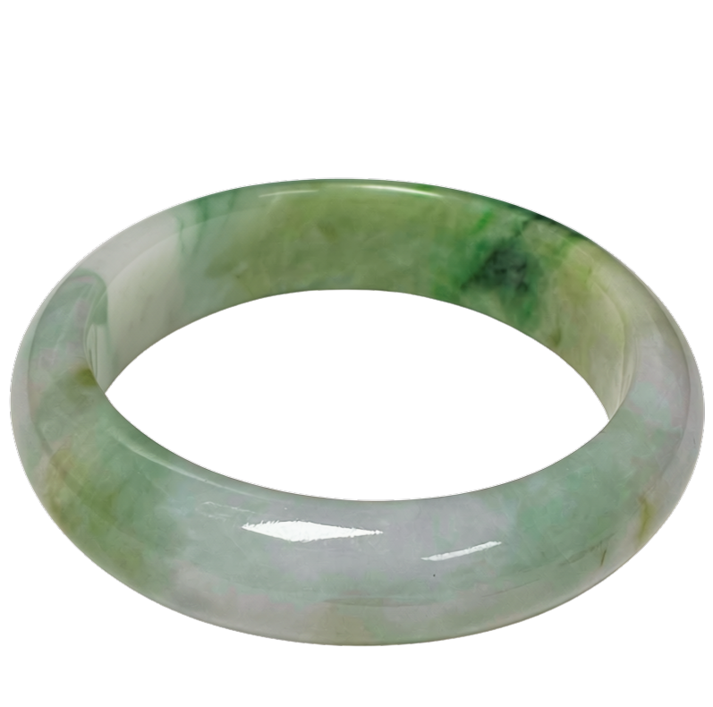 Fei Cui Jade Type A Bangle 310.32CT