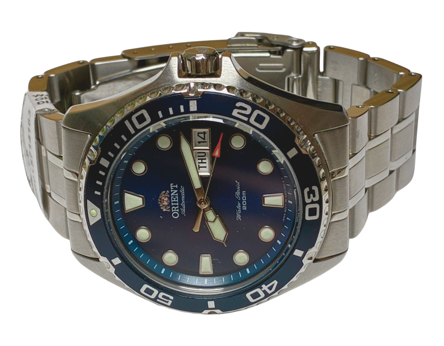 Orient Ray II Automatic Blue Dial Mens Watch FAA02005D