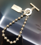 Gucci 925 Silver boule chain Bracelet