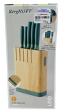 Berghoff 6pc Knife Block Set Forest