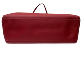 Tory Burch Red Leather Medium York Buckle Tote