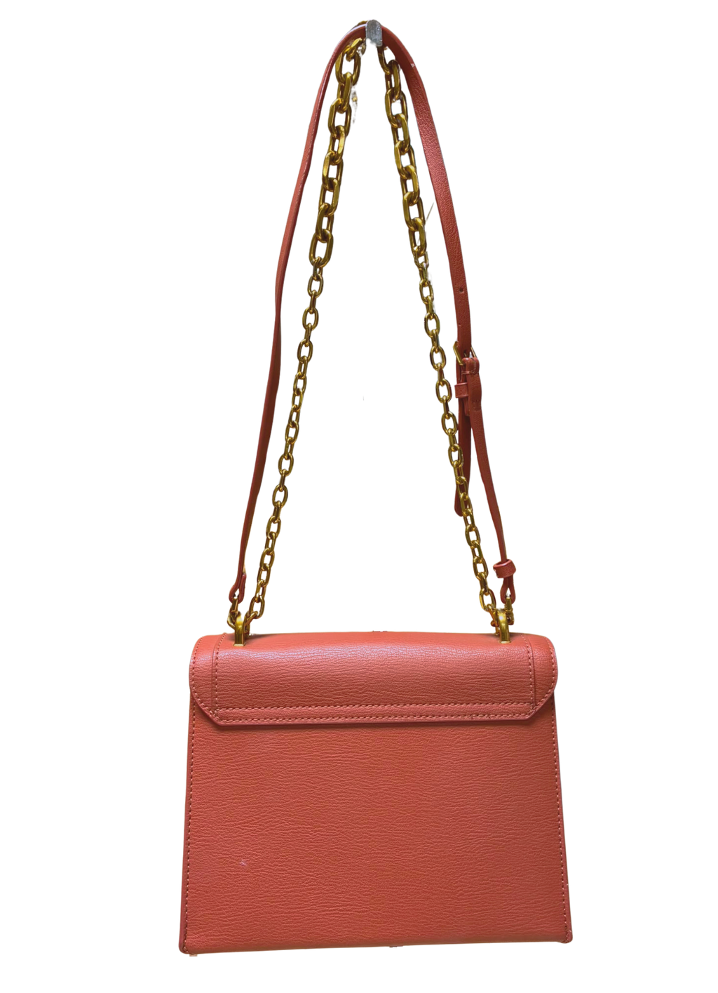 Charles And Keith CK2807011502 Front Flap Chain Handle Crossbody Bag Brick