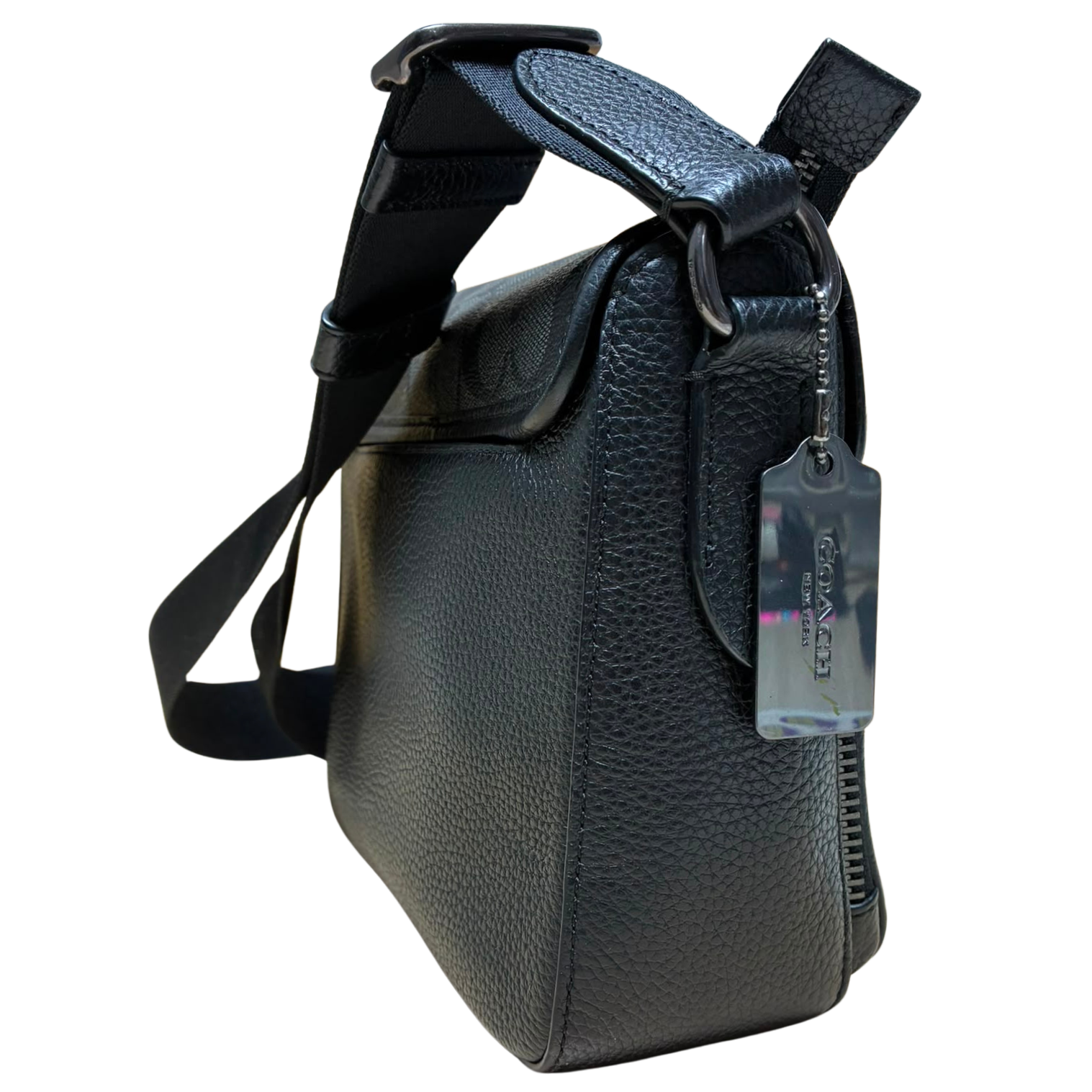 Coach E2344 C9870 Sullivan Flap Crossbody Bag Signature Canvas