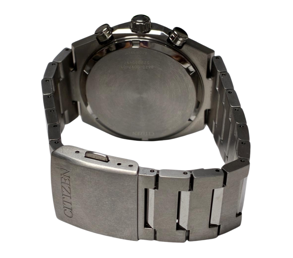 Citizen Mens Chronograph EcoDrive Watch Titanium Strap