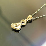 750WG Diamond Necklace