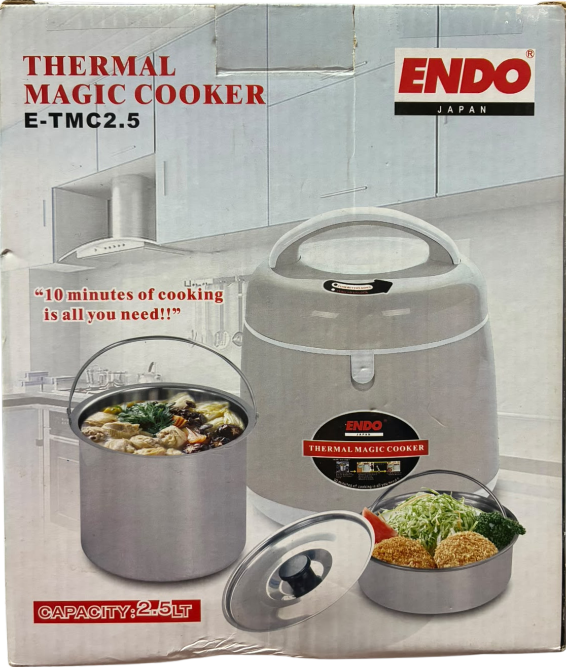 Endo ETMC2.5 2.5L Thermal Magic Cooker