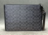 Coach Charter Pouch In Signature Canvas F2444 CR786