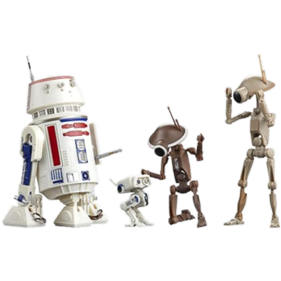 Star Wars The Black Series R5D4 BD72 And Pit Droids The Mandalorian Collectible 15cm Action Figure 4Pack