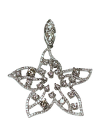 750WG  Diamond Starburst Pendant 5.1GM