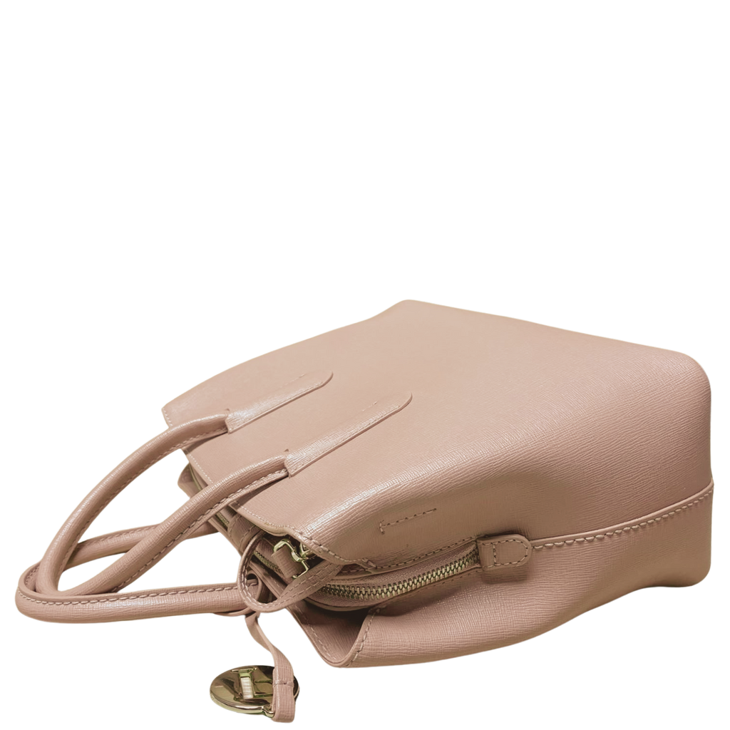 Furla Tessa Tote Handbag Pink