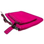 Coach Legacy Wristlet Leather Fuchsia