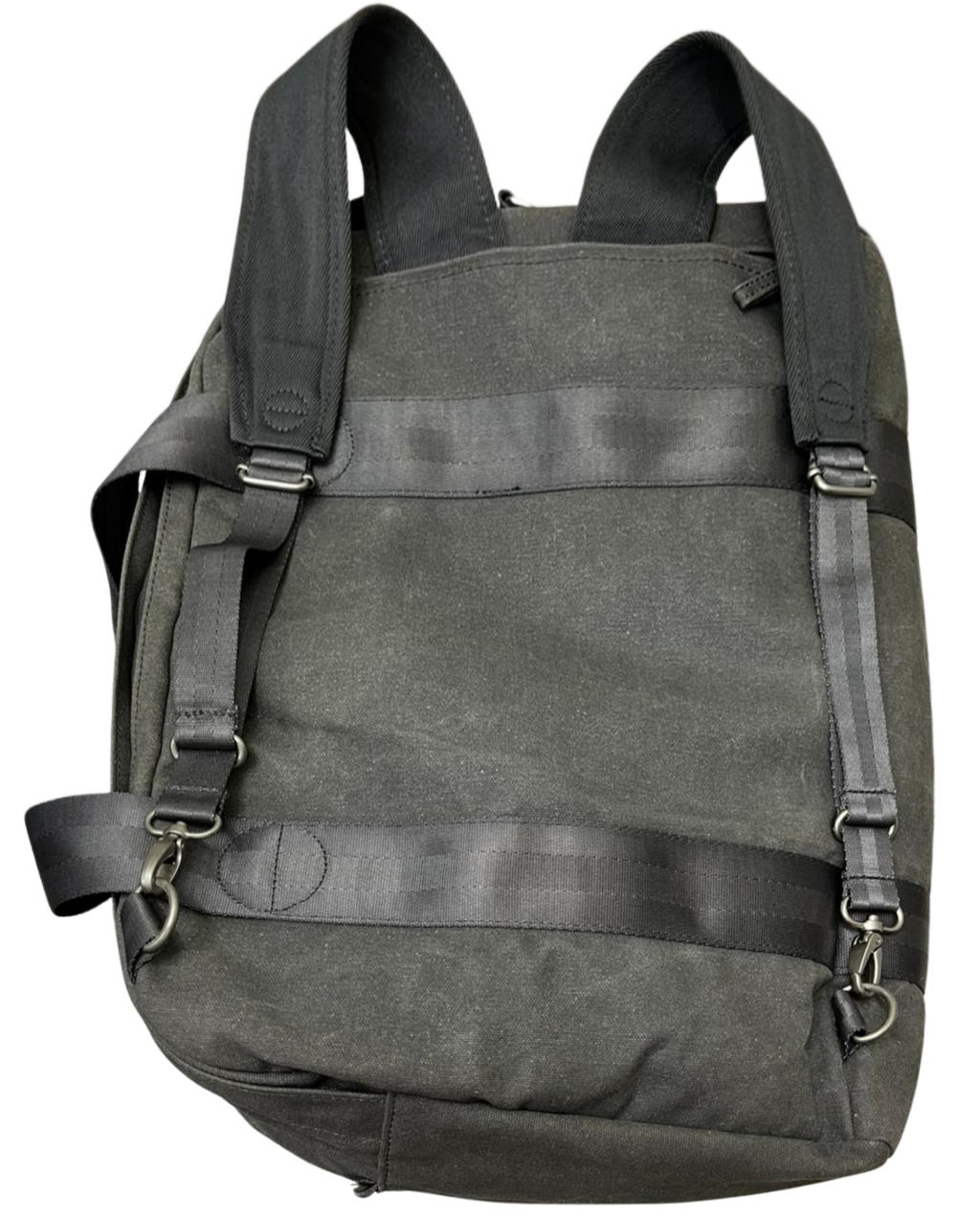 Qwstion Weekender Canvas Tote Washed Grey