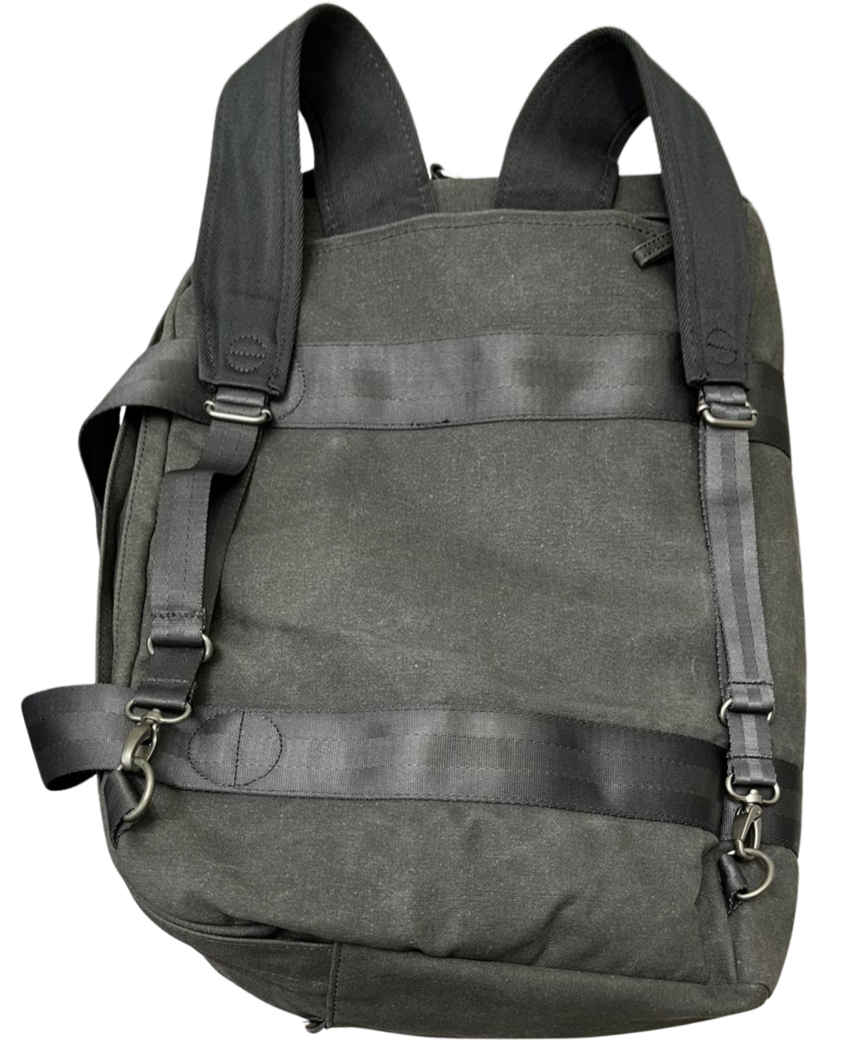 Qwstion Weekender Canvas Tote Washed Grey