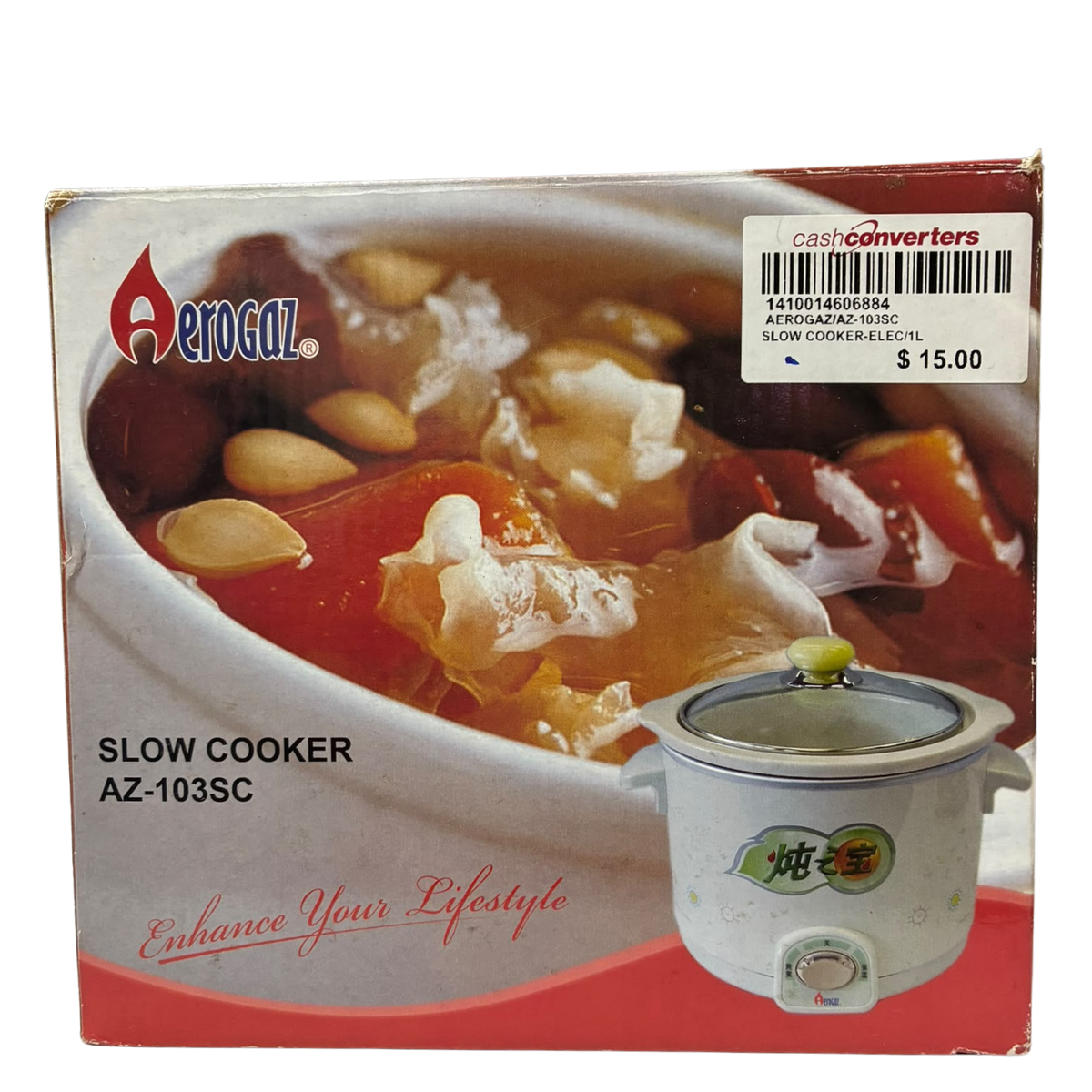 Aerogaz AZ103SC Slow Cooker 1L