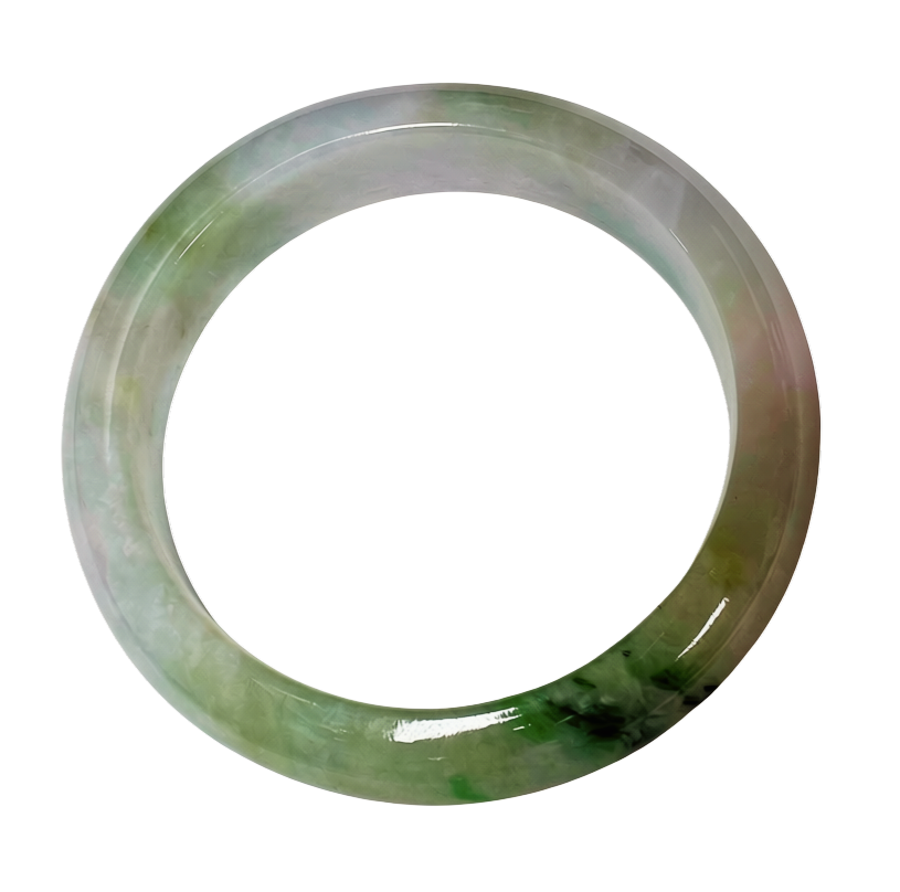 Fei Cui Jade Type A Bangle 310.32CT