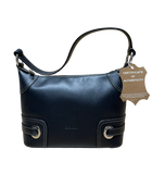 Bally Black Leather Shoulder Bag