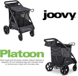 Joovy Platoon Utility Cart With Removable Reusable Mesh Bag Black
